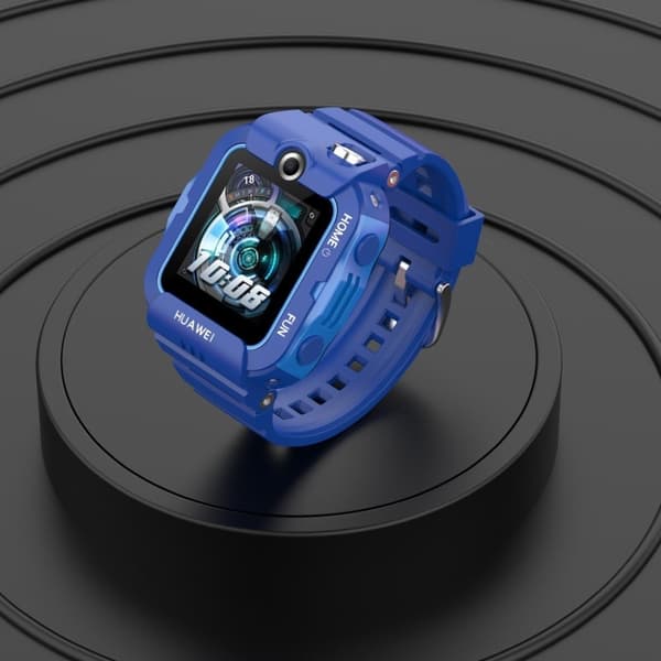 Huawei Children's Watch 4X enkel silikoneurrem - Blå Blue