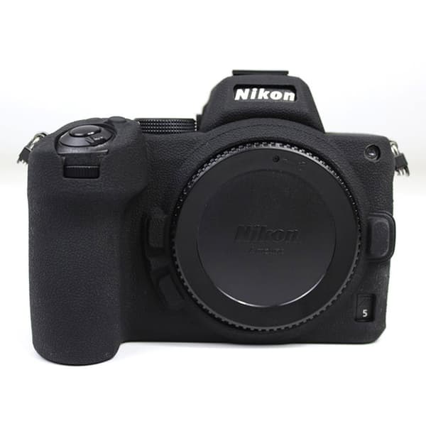 Nikon Z5 silikonfodral - Svart Svart