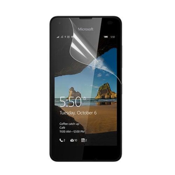 Microsoft Lumia 550 Näytön Suojakalvo Transparent