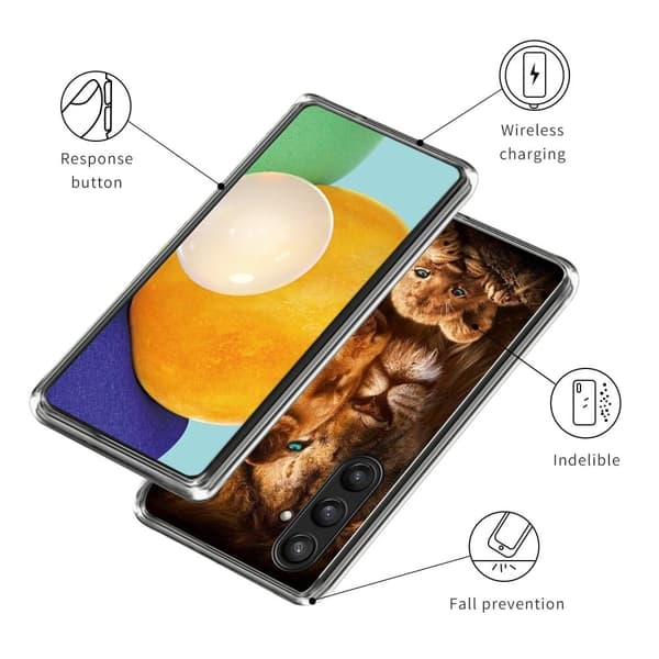 Deco Samsung Galaxy S24 Plus kotelot - Tyyli I Brown