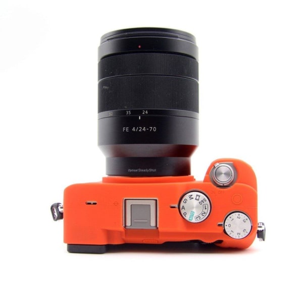 Sony a7C silicone case - Orange Orange