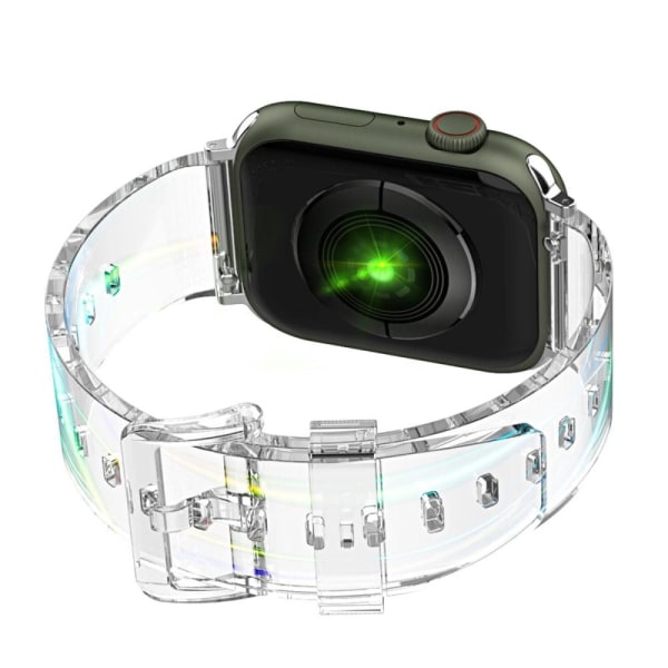 Apple Watch (41mm) joustava läpinäkyvä ranneke - Läpinäkyvä Transparent