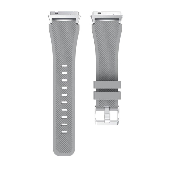 Fitbit Ionic tyylikäs ranneke - Harmaa Silver grey