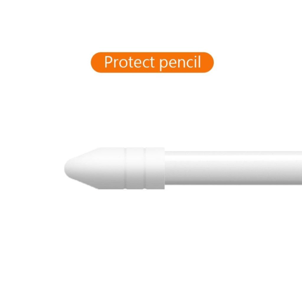 Apple Pencil silikon skal Vit