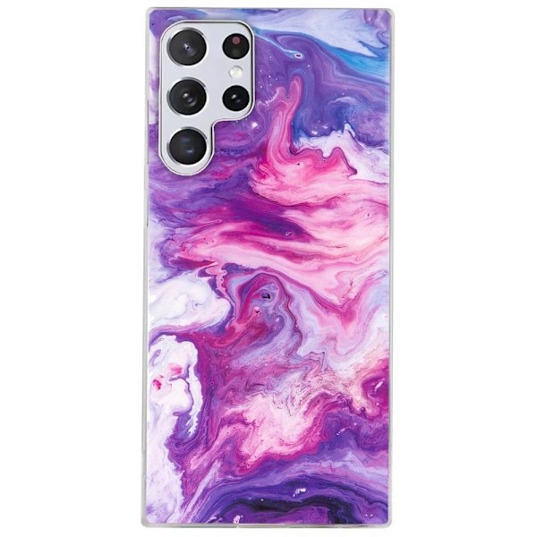 Marmormotiv Samsung Galaxy S22 Ultra skal - Flerfärgad multifärg
