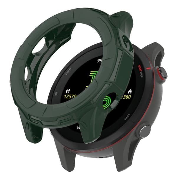 Garmin Forerunner 255 suojakotelo - Oliivinvihreä Green