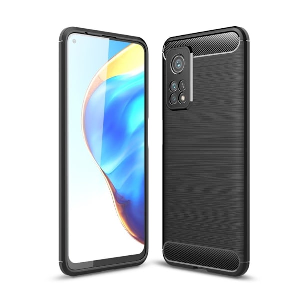 Carbon Flex Etui Xiaomi Redmi K30S / Mi 10t Pro 5g / Mi 10t 5g - Sort Black
