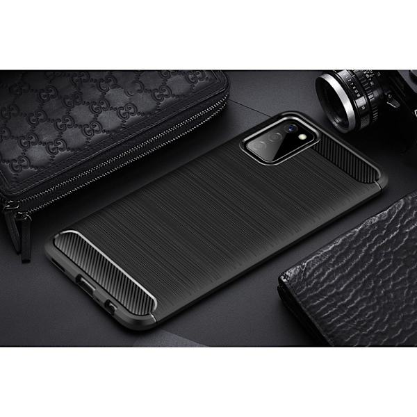 Carbon Flex case - Samsung Galaxy A02s - Sort Black