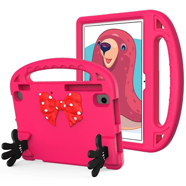 Samsung Galaxy Tab A8 10.5 (2021) sött mini handflateformat fodral - Ros Rosa