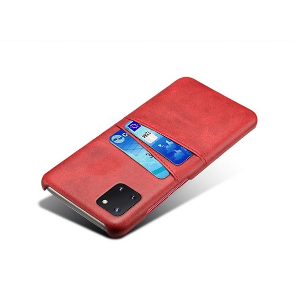 Dual Card deksel - Samsung Galaxy Note 10 Lite - Rød Red