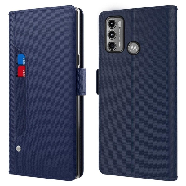 Phone Suojakotelo With Make-up Mirror And Slick Design For Motor Blue