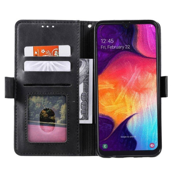 Surburbian Samsung Galaxy A70 kotelot - Musta Black