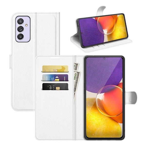 Classic Samsung Galaxy Quantum 2 Flip etui - Hvid White