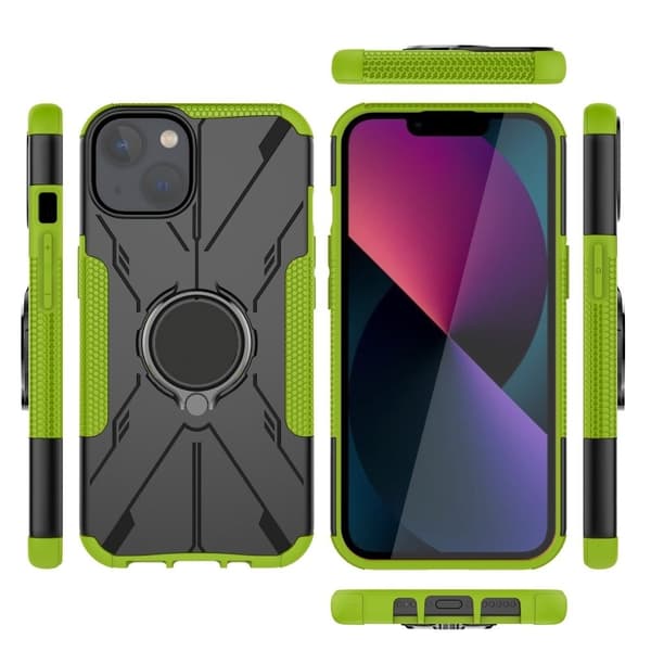 Magneettikannatin iPhone 13 Mini -puhelimelle - Vihreä Green