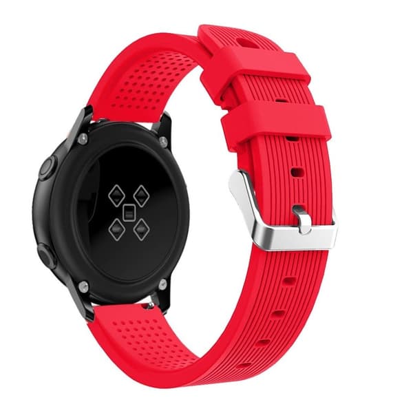 Samsung Galaxy Watch Active silikone urrem - Rød Red