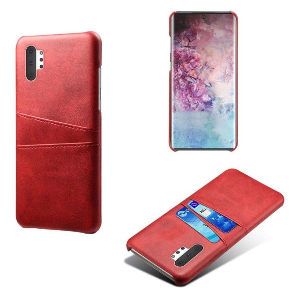 Dual Card Samsung Galaxy Note 10 Pro kuoret - Punainen Red
