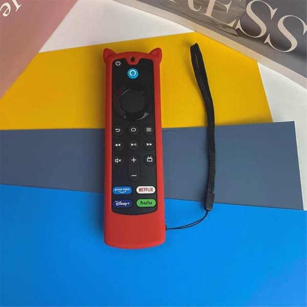 Amazon Fire TV Stick 4K (3.) Y26 silikoniohjaimen suojus - Punainen Red
