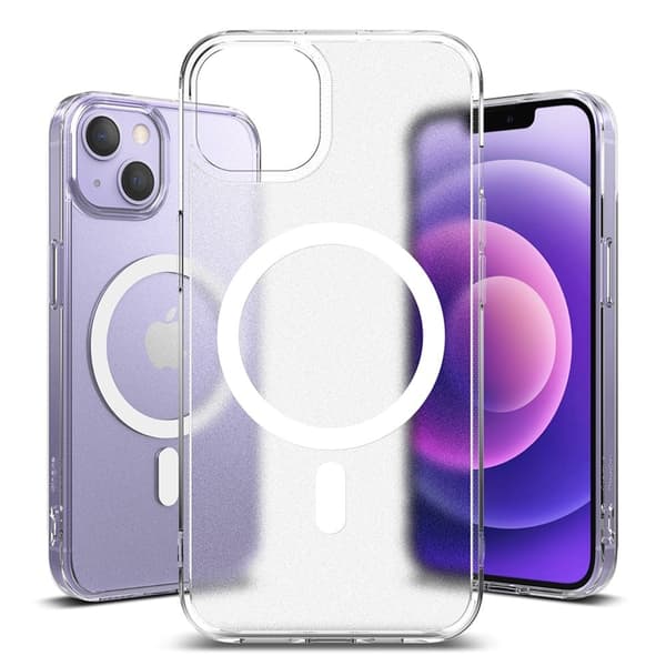 RINGKE FUSION MAGNETIC - iPhone 13 - Mat Klar Transparent