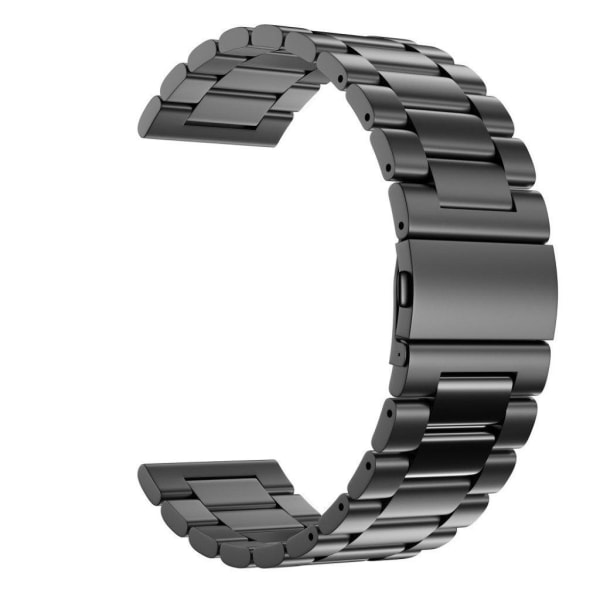 Xiaomi Mi Watch unique stainless steel watch band - Black Svart