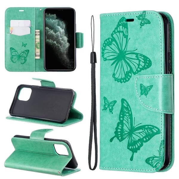 Butterfly iPhone 11 Pro veske - Grønn Green