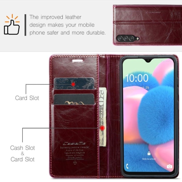 CaseMe Samsung Galaxy A50s / A50 / A30s Smooth Etui - Rød Red