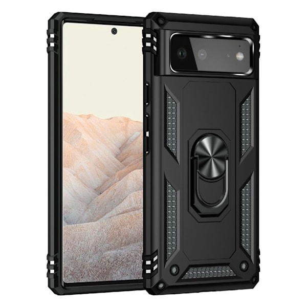 Bofink Combat Google Pixel 6 Suojakotelo - Musta Black