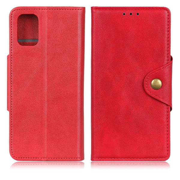 Alpha Samsung Galaxy M51 Flippetui - Rød Red
