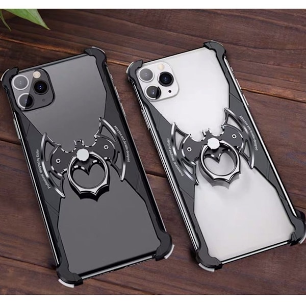 R-JUST Bat-Bumper Alu - iPhone 11 Pro Max - Svart Svart