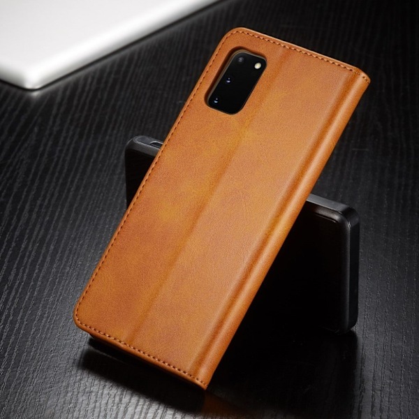 LC.Imeeke läder Samsung Galaxy S10 Lite fodral - Brun Brun
