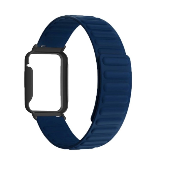 Xiaomi Mi Band 7 Pro silicone watch strap with cover - Midnight Blue