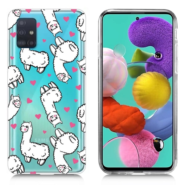 Deco Samsung Galaxy A51 skal - Alpacka Vit