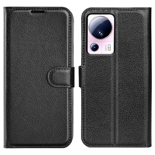 Classic Xiaomi Civi 2 / 13 Lite Flippetui - Svart Black