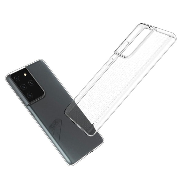 Ultrasmalt transparent fodral för Samsung Galaxy S21 Ultra 5G Transparent