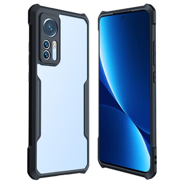 Støtsikkert hybriddeksel for Xiaomi 12 Lite - Svart Black