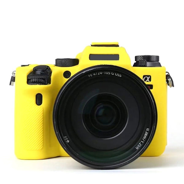 Sony A9 II silikondeksel - Gul Yellow