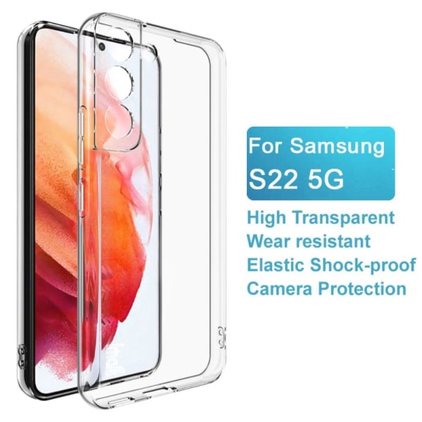 Imak UX-5 Cover för Samsung Galaxy S22 - Transparent Transparent