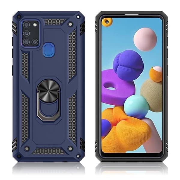 Bofink Combat Samsung Galaxy A21s skal - Blå Blå