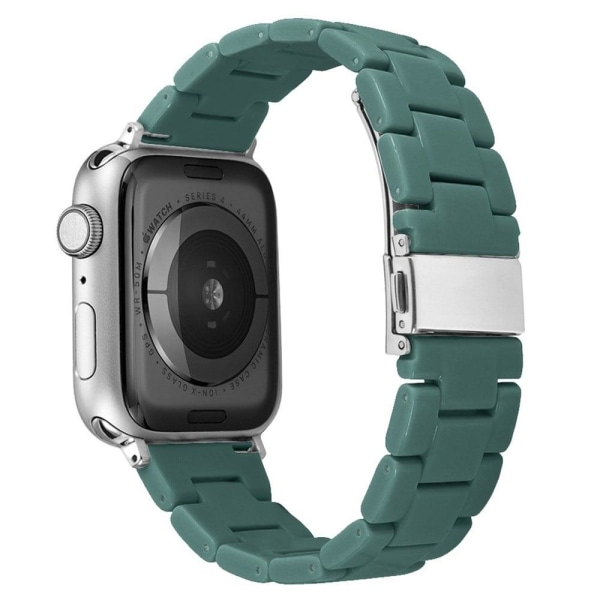 Apple Watch (41mm) simple resin watch strap - Green Grön