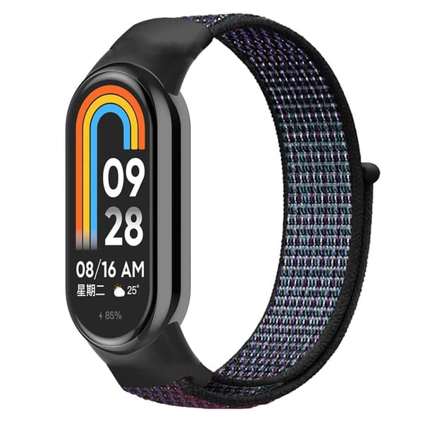 Xiaomi Smart Band 8 cool nylonrem - Druva Lila Lila