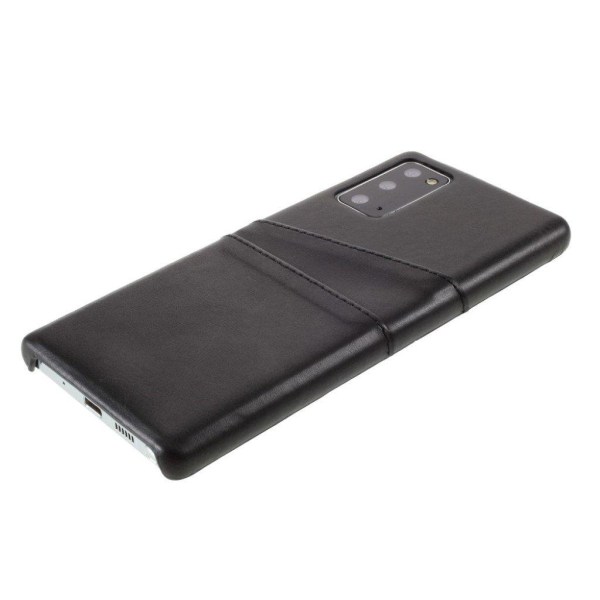 Dual Card case - Samsung Galaxy Note 20 - Black Black