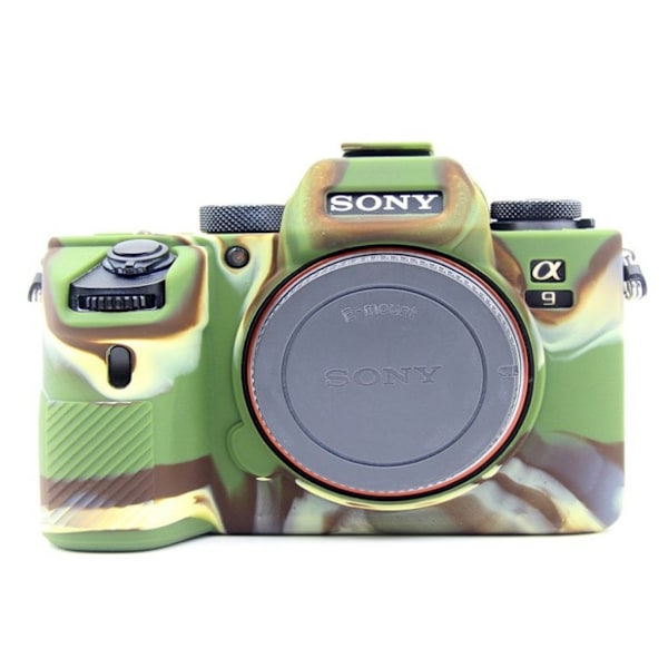 Sony Alpha A9 mjukplast fodral - Kamoflage multifärg
