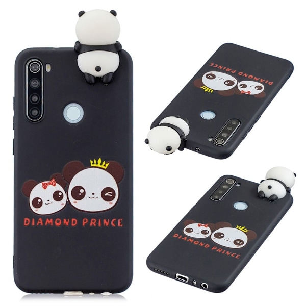 Cute 3D Samsung Galaxy A21 deksel - Par Panda Multicolor