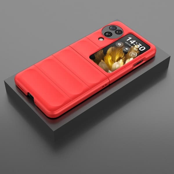 Blødt grebsformet Oppo Find N3 cover - Rød Red