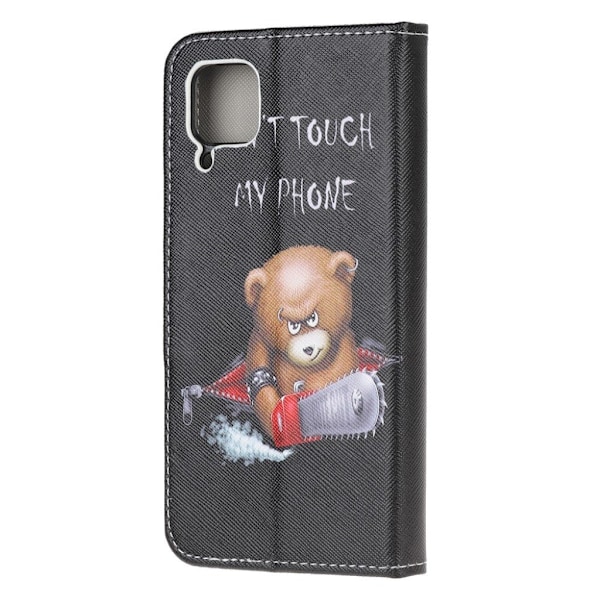 Wonderland Huawei P40 Lite / Nova 6 SE flip kotelot - kovaa karhua Black