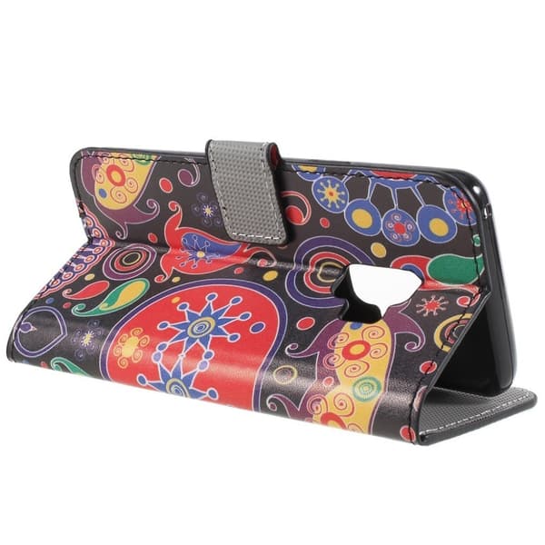 Samsung Galaxy S9 design suojakotelo - Värikkäät kuviot Multicolor