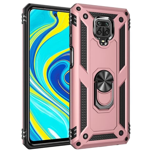 Bofink Combat Xiaomi Redmi Note 9 Pro / Xiaomi Redmi Note 9S skal - Rosa Rosa