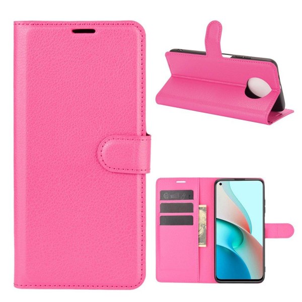 Classic Xiaomi Redmi Note 9t / Note 9 5g Flip Etui - Rose Pink