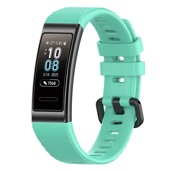 Huawei TalkBand 3 Pro / 3 klockarmband i silikon - Cyan Grön