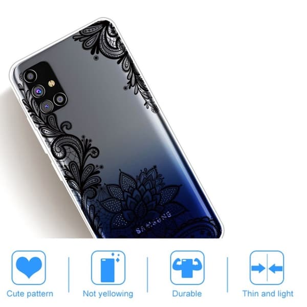 Deco Samsung Galaxy M31s cover - Sort Black