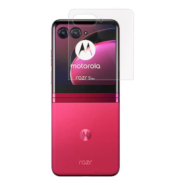 Motorola Razr 40 Ultra HD skærmbeskyttelse i hydrogel Transparent